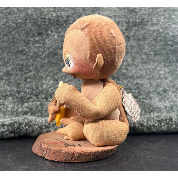 Original Shibaten Monkey With Banana 1960 Japanese Doll - Picture 13 of 13